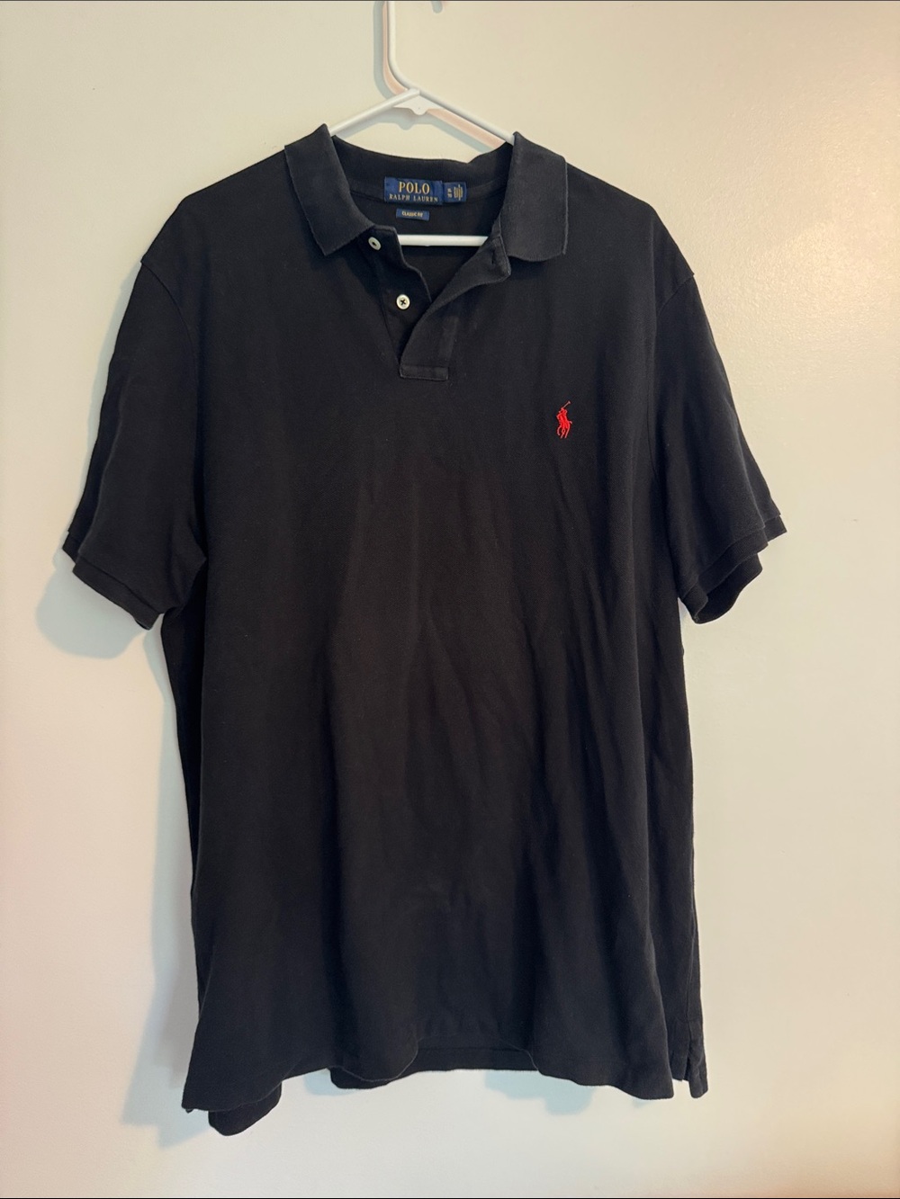 Polo by Ralph Lauren Black Short-Sleeve Polo